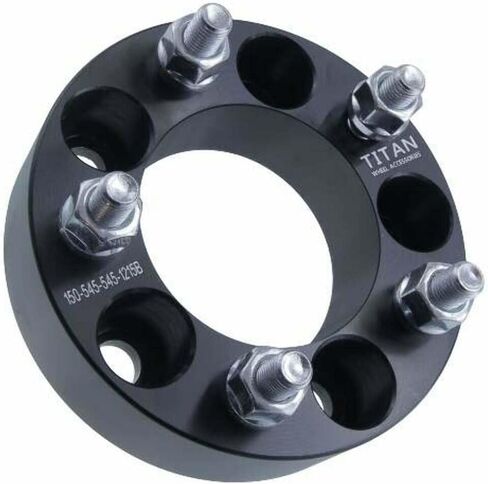 2pc 25mm (1") 5x4.5 to 5x4.5 Wheel Spacers fits Ford Mustang Edge Ranger Explorer in Saudi Arabia
