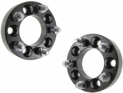 2pc 25mm (1") 5x4.5 to 5x4.5 Wheel Spacers fits Ford Mustang Edge Ranger Explorer in Saudi Arabia