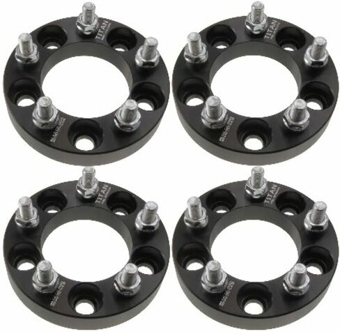 2pc 25mm (1") 5x4.5 to 5x4.5 Wheel Spacers fits Ford Mustang Edge Ranger Explorer in Saudi Arabia