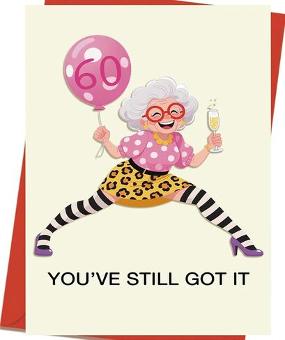 OJsensai Funny 75th Birthday Card for Women, 75 Year Old Birthday Decorations Gifts Ideas for Her Mom Wife Grandma in Saudi Arabia