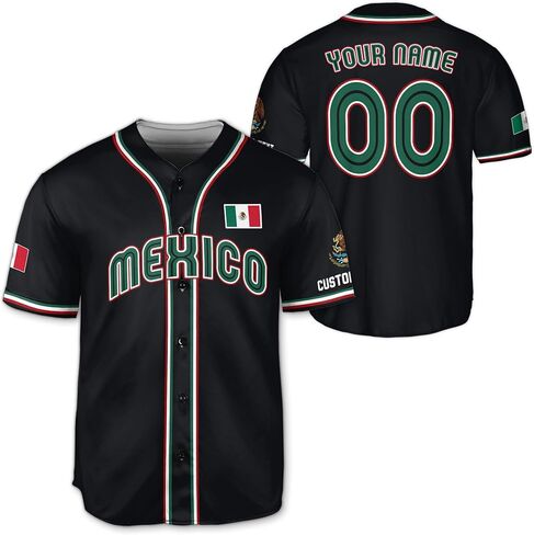 Custom Baseball Jersey, Mexico Baseball Jersey, Mexico Jerseys, Jerseys Mexican in Saudi Arabia