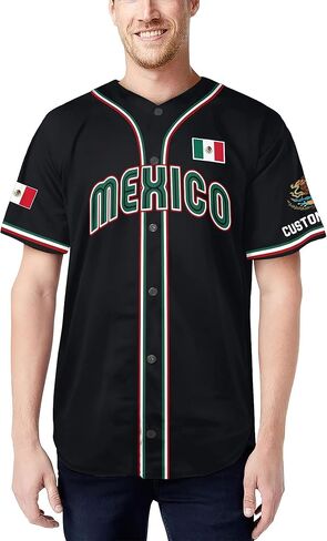 Custom Baseball Jersey, Mexico Baseball Jersey, Mexico Jerseys, Jerseys Mexican in Saudi Arabia