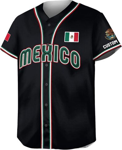 Custom Baseball Jersey, Mexico Baseball Jersey, Mexico Jerseys, Jerseys Mexican in Saudi Arabia