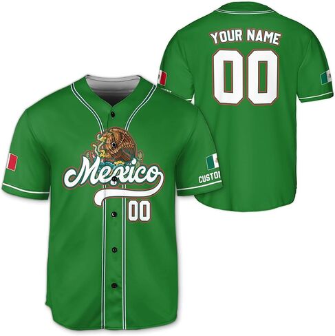Custom Baseball Jersey, Mexico Baseball Jersey, Mexico Jerseys, Jerseys Mexican in Saudi Arabia
