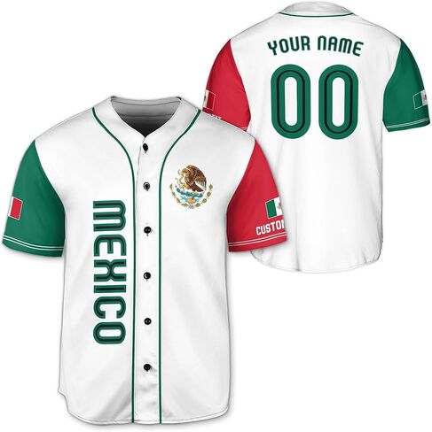 Custom Baseball Jersey, Mexico Baseball Jersey, Mexico Jerseys, Jerseys Mexican in Saudi Arabia