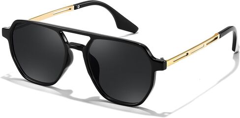 FEISEDY Retro 70s Aviator Sunglasses for Women Men Vintage Square Trendy Oversized Shades UV400 B0145 in Saudi Arabia