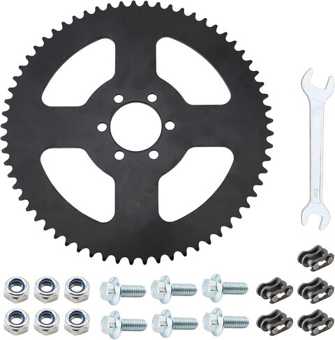 Windance 65 Teeth #35 Chain 37mm Bore Rear Sprocket Fit for Coleman Baja TrailMaster Mini Motorcycle Dirt Bike Go Kart / CT100U CC100X CK100 79cc 97cc 100cc, 65T Dirve Chain Sprocket in Saudi Arabia