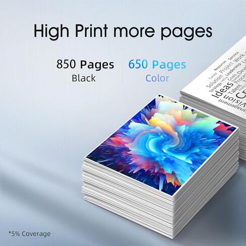 67XL Ink Cartridges Combo Pack Replacement for HP Ink 67 67 XL Ink Cartridge for HP DeskJet 2827e 2700 2700e 2755 2755e 2855e 2800e 2852e 4100e 4155e Envy 6000 6055e 6455e Printer (1 Black+1 Color ) in Kuwait