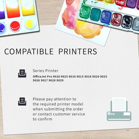 966XL High Yield Ink Cartridge Replacement for HP 966 966XL Ink Cartridge for HP OfficeJet Pro 9020 9025 9010 9015 9018 9020 9025 9026 9027 9028 9029 Printers,Color in Saudi Arabia