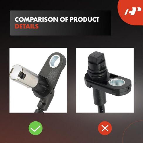 A-Premium Rear Right ABS Wheel Speed Sensor Compatible with Mazda CX-3 CX3 2016 2017 2018 - Rear Right Passenger Side, Replace# D10K4371Y in Saudi Arabia