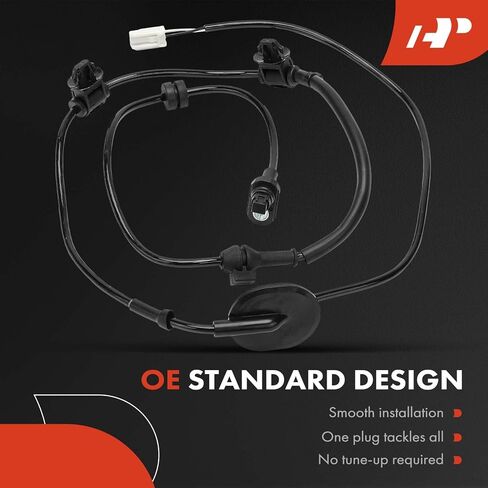 A-Premium Rear Right ABS Wheel Speed Sensor Compatible with Mazda CX-3 CX3 2016 2017 2018 - Rear Right Passenger Side, Replace# D10K4371Y in Saudi Arabia