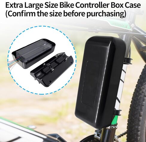 Electric Bike Controller Box Case,Extra-Large Size Lithium Battery Controller Waterproof Protection Case Box for EBike Moped Scooter Mountain Bicycle in Kuwait