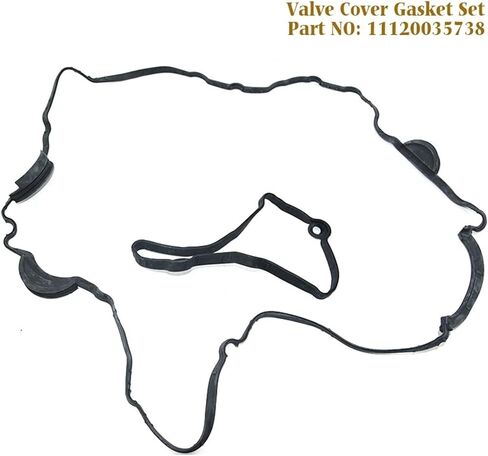 Engine Valve Cover Gasket Set 11120035738 11128655413 for E82 E84 E87 E88 E90 E91 118i 120i 320i X1 in Kuwait