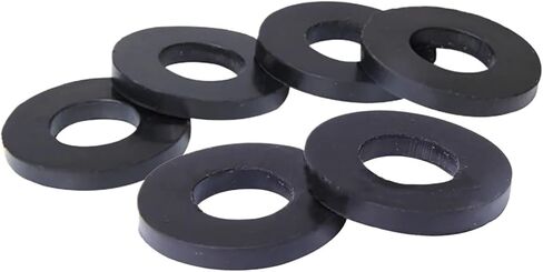 حشية مطاط النتريل الأسود NBR O-Ring Seal Washer صنبور مقاوم للماء أنبوب حشية مسطحة مستطيلة (4x11x4 مللي متر) in Kuwait
