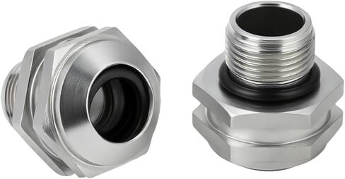 طقم موصل أنبوب زيت مبرد ناقل الحركة متوافق مع Ford F-350 Super Duty F-250 Super Duty 2005-2007 6.8L 6.0L، تجهيزات خط تبريد المبرد (الخيط 11/16-20UNF) in Kuwait