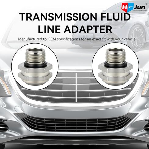 طقم موصل أنبوب زيت مبرد ناقل الحركة متوافق مع Ford F-350 Super Duty F-250 Super Duty 2005-2007 6.8L 6.0L، تجهيزات خط تبريد المبرد (الخيط 11/16-20UNF) in Kuwait