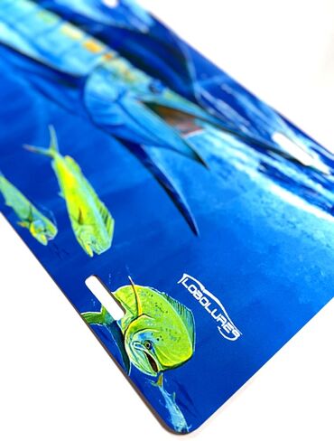 LPG Big Game Marlin Mahi and Tuna Fishing Aluminum License Plate (Bill Buster Marlin) in Kuwait