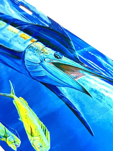 LPG Big Game Marlin Mahi and Tuna Fishing Aluminum License Plate (Bill Buster Marlin) in Kuwait