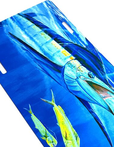 LPG Big Game Marlin Mahi and Tuna Fishing Aluminum License Plate (Bill Buster Marlin) in Kuwait