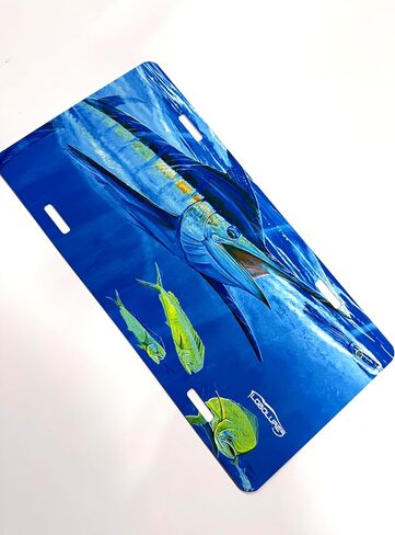 LPG Big Game Marlin Mahi and Tuna Fishing Aluminum License Plate (Bill Buster Marlin) in Kuwait
