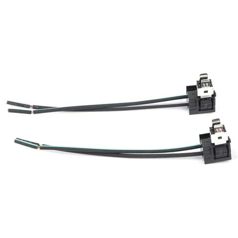 Car Headlight Socket Adapter, Prewired for H1 Bulb, 2Pcs Wiring Harness Connector Plug Adapter Line for H1 Bulbs in Saudi Arabia