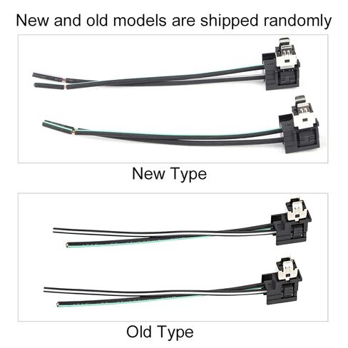 Car Headlight Socket Adapter, Prewired for H1 Bulb, 2Pcs Wiring Harness Connector Plug Adapter Line for H1 Bulbs in Saudi Arabia