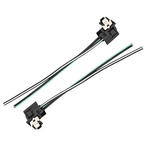 Car Headlight Socket Adapter, Prewired for H1 Bulb, 2Pcs Wiring Harness Connector Plug Adapter Line for H1 Bulbs in Saudi Arabia