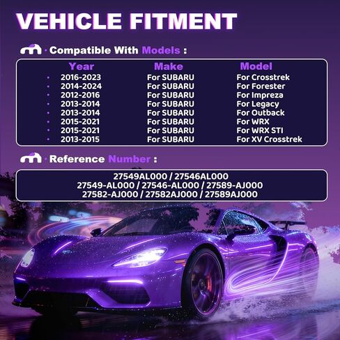 ABS Accessories Assy for Subaru Crosstrek (2016-2023),Forester (2014-2024) Legacy Outback Impreza WRX WRX STI Crosstrek 27582AJ000,27589AJ000,27549AL000 Original Plugs with Angle Sensor in Kuwait