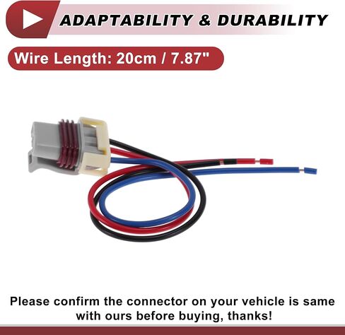 1 Set DRL Daytime Running Light Socket Wiring for Fiat 500X 2015-2020 No.68285062AA/77367320 Lamp Bulb Pigtail Connector Harness in Saudi Arabia