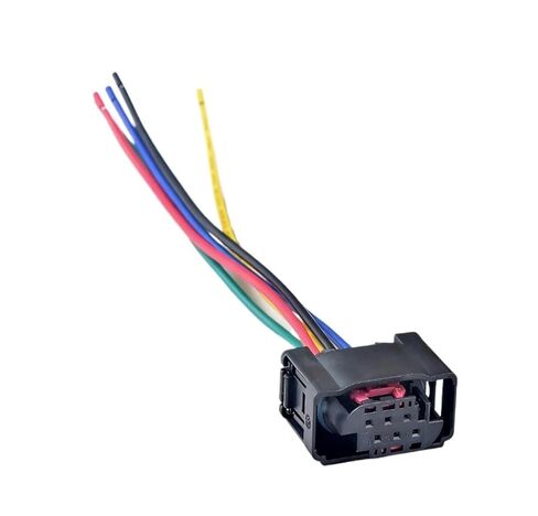SSXLSMYXGS 6 Pin Auto Connector Suspension Ride Height Level Sensor Plug 1-967360-1 968303-1 1-967616-1 8366590 for 8 366 590(with Pin)(with Wires) in Saudi Arabia