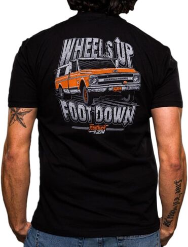 405 Wheels Up, Foot Down! Farmtruck T-Shirt in Saudi Arabia