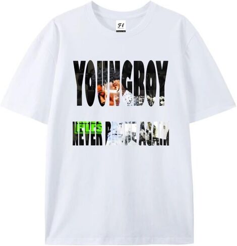 M MYODRESS YB Hip Hop Rapper Graphic Tees Men, Concert Merch, S-5XL in Kuwait