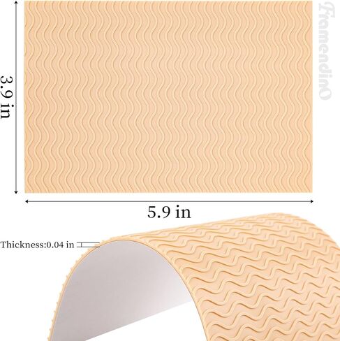 فراميندينو، 4 قطع من وسادات حماية نعل الحذاء السفلية للأحذية غير قابلة للانزلاق وغطاء سفلي للأحذية للنساء ذات الكعب العالي (بيج) in Kuwait