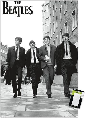 Trends International The Beatles - In London Wall Poster, 22.375" x 34", Poster & Mount Bundle in Saudi Arabia
