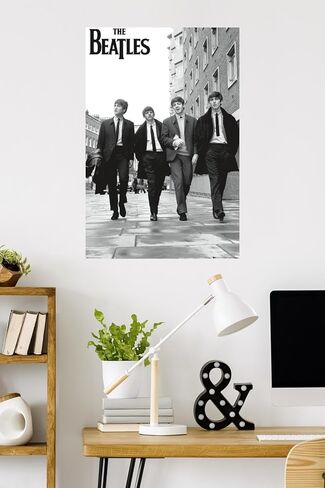 Trends International The Beatles - In London Wall Poster, 22.375" x 34", Poster & Mount Bundle in Saudi Arabia