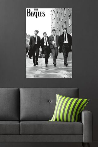 Trends International The Beatles - In London Wall Poster, 22.375" x 34", Poster & Mount Bundle in Saudi Arabia