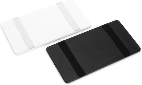 Universal Car Sun Visor Vanity Mirror with LED Lights & Touch Dimming - Vamotto LED Rechargeable Makeup Mirror Vanity Mirror, 3 Color Modes, Gift for Women, Car Mirror Accessories (Black) in Saudi Arabia
