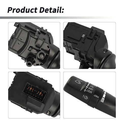 Windshield Wiper Control Switch 934201U000 Compatible with Hyundai Sonata 2.0L 2.4L 2011-2014，Elantra 1.8L 2.0L 2011-2016, Kia Rio 1.6L, Elantra Coupe 1.8L and More in Saudi Arabia