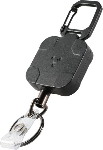 Metal Badge Reels Retractable Keychain,Badge Holder Key Reel with 31" Retractable Cord, 8 oz(Army Green,1 Pack). in Saudi Arabia