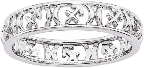 خاتم زودياك من الفضة الإسترليني مقاس 4 مم in Kuwait