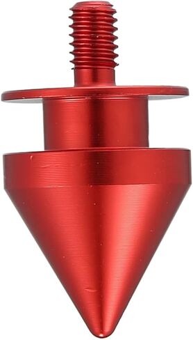 4 Pcs Universal Aluminum Bumper Quick Release Fasteners for Car Sharp anti-collision Fasteners Washers Kit for Car Front Rear Bumper Trunk Fender Hatch Lids (Red) in Saudi Arabia