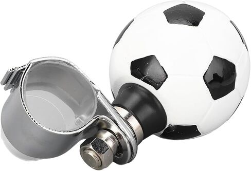 Soccer Ball Design Resin Steering Wheel Spinner Knob for Car Truck Tractor Boat Comfortable Grip Ergonomic Soccer Fans in Saudi Arabia