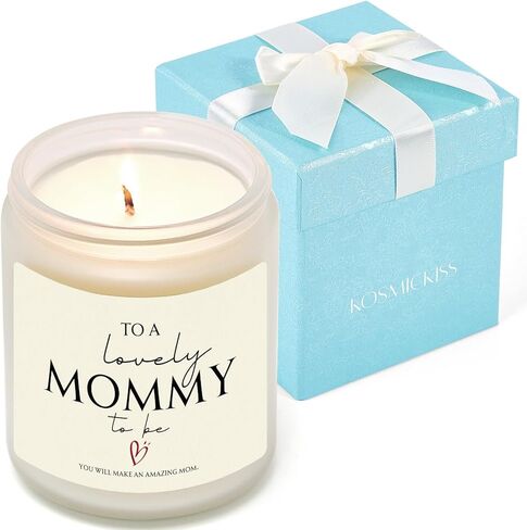 Kosmickiss New Parents Gifts for Couples, Funny Gender Reveal Gift, Mom&Dad Gift for New Parents, Lavender Aroma Candle in Saudi Arabia