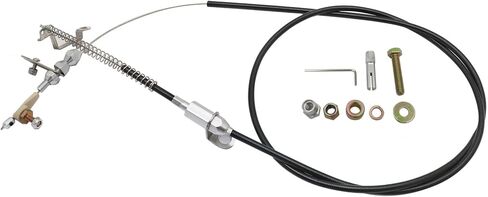 FZJDSD Black Kick Down Cable Kit Compatible with Ford/AOD Lokar KD-2AODU in Saudi Arabia