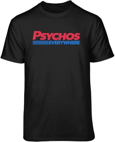 تي شيرت برسوم جرافيك من Teelocity Psychos Everywhere in Kuwait