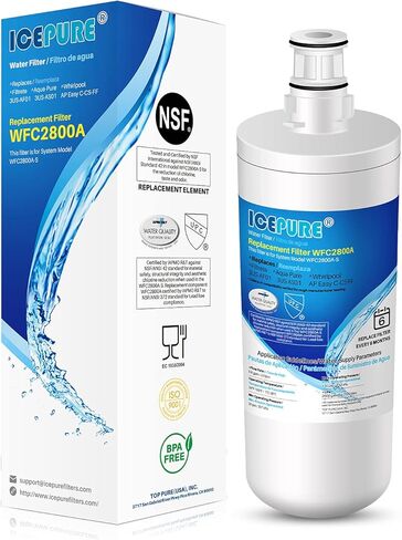 ICEPURE 3US-AF01 Under Sink Water Filter, Compatible with Standard Filtrete 3US-AF01, 3US-AS01, Whirlpool WHCF-SRC, WHCF-SUFC, WHCF-SUF, Pack of 2 in Saudi Arabia