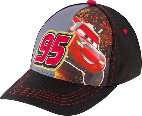 Disney Boys Baseball Cap, Lightning McQueen Adjustable Toddler Hat, Ages 2-4 Or Boy Hats For Kids Ages 4-7 in Kuwait