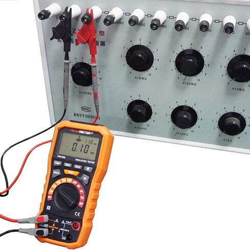 مقياس الضغط الرقمي، جهاز اختبار مقاومة العزل، 50 فولت/100 فولت/250 فولت/500 فولت/1000 فولت للمعدات الكهربائية ومقاومة العزل حتى 100 جيجا أوم مع PI/DAR، واختبار التردد والجهد المنخفض in Kuwait