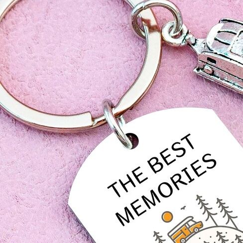 Camping Essentials Cool Rv Stuff Camper Keychain Happy Camper Decor Camping Gifts For Women Campfire Travel Trailer Accessories Rv Gifts For Women Men Birthday Christmas in Saudi Arabia