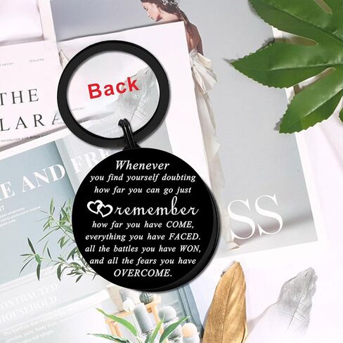 Inspirational Gifts for Men Fathers Day Christmas Birthday, Positive Quotes Keychain for Him, You're Awesome Key Chain in Kuwait